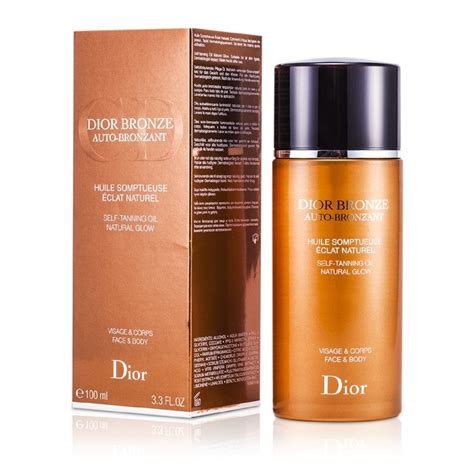 dior bronze self tanning oil natural glow|Dior Bronze Self.